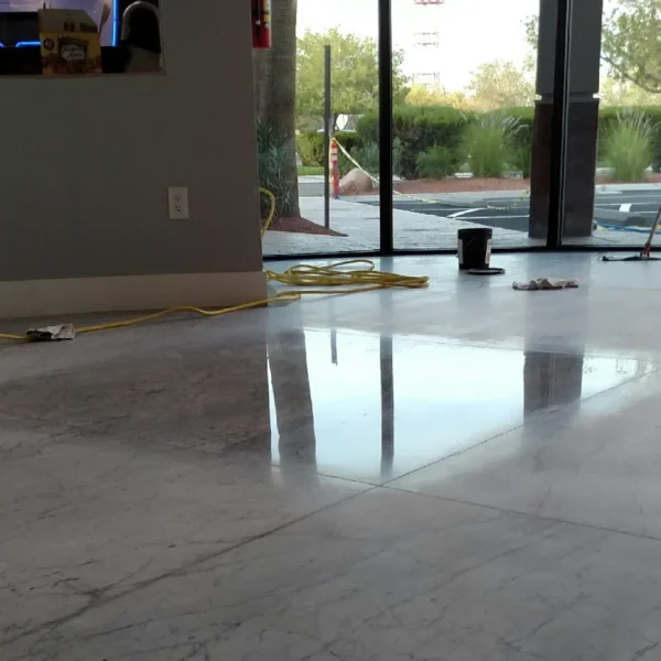 Concrete-polishing